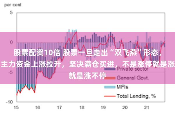 股票配资10倍 股票一旦走出“双飞燕”形态，说明主力资金上涨拉升，坚决满仓买进，不是涨停就是涨不停