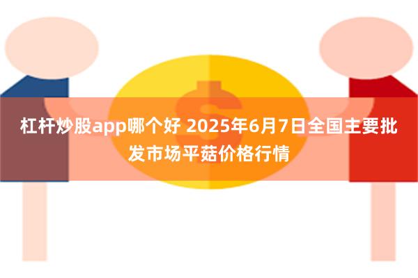 杠杆炒股app哪个好 2025年6月7日全国主要批发市场平菇价格行情